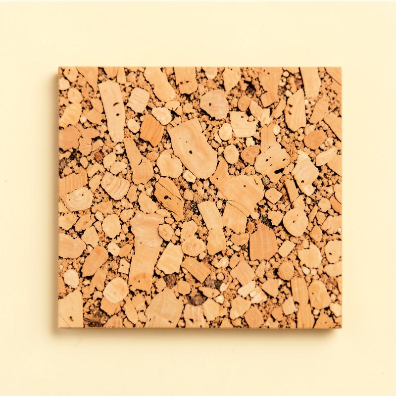 Cork material swatch